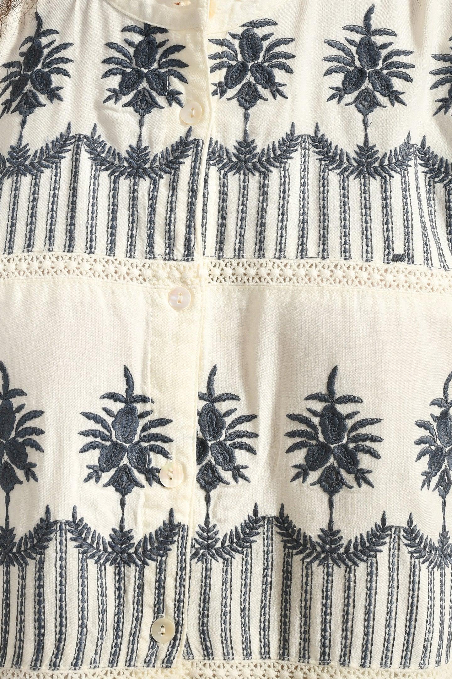 Tropical Breeze Cotton Shirt - Meerabella