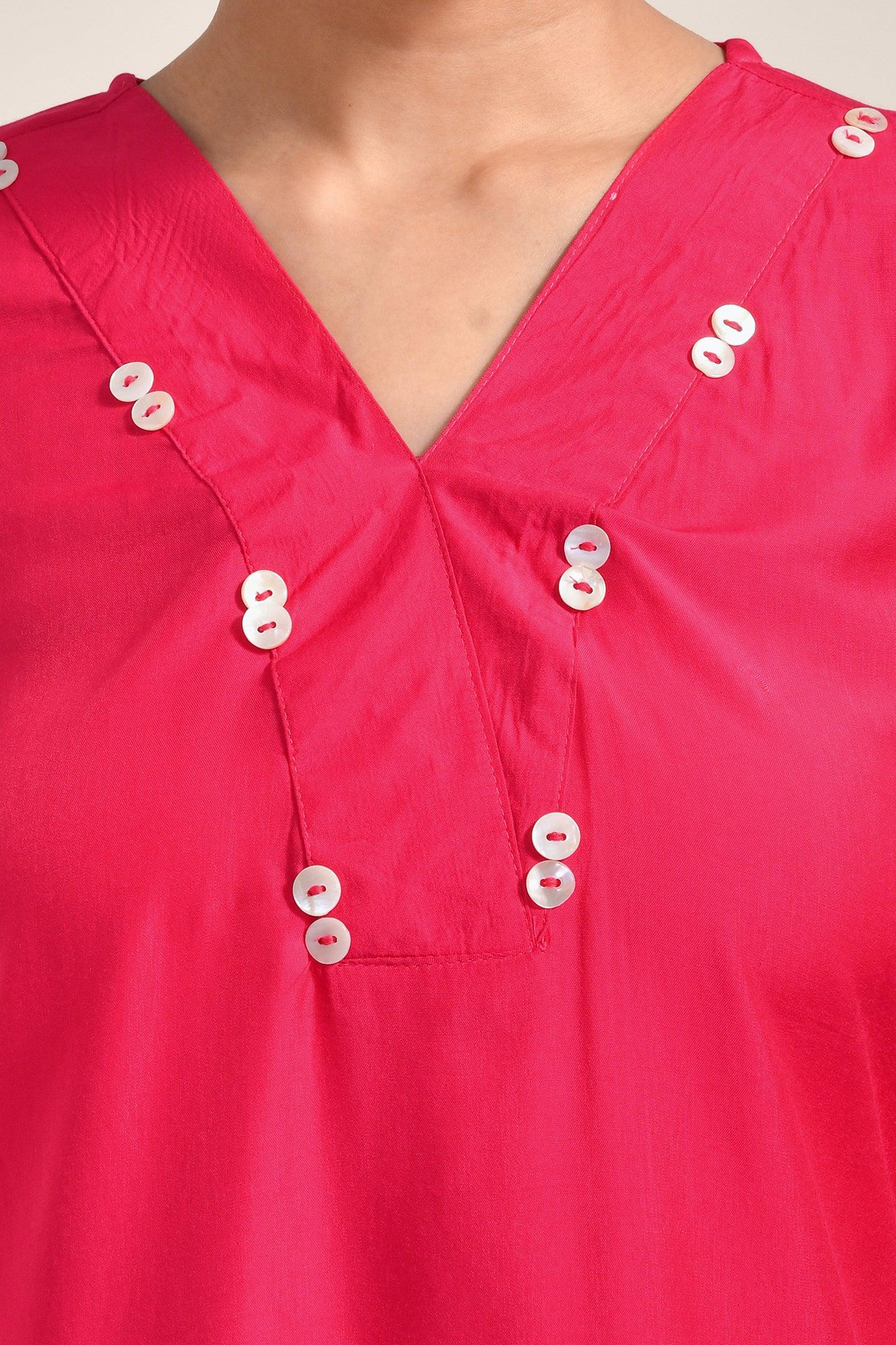 Flamingo Finesse Cotton Coords Set - Meerabella
