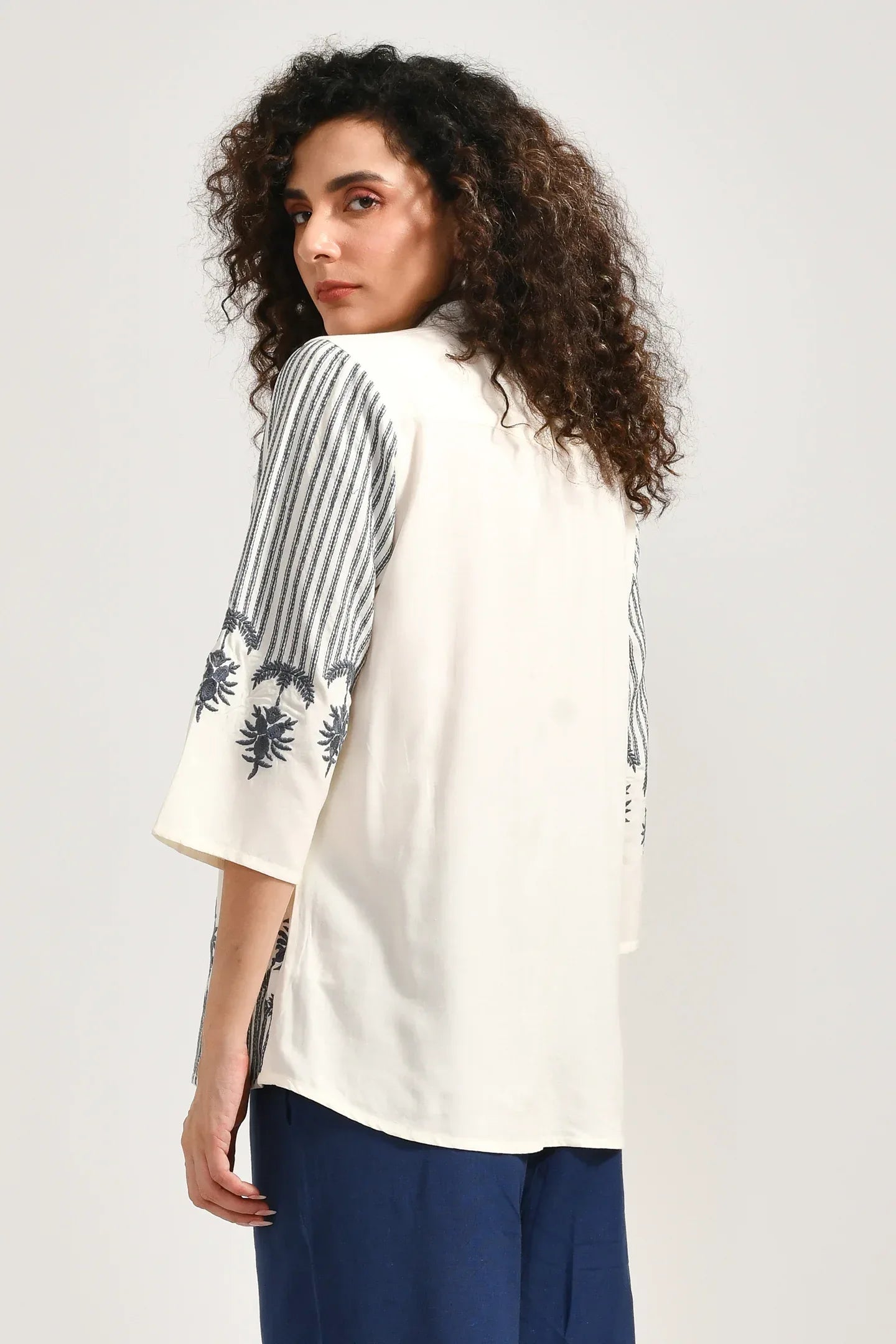 Tropical Breeze Cotton Shirt - Meerabella