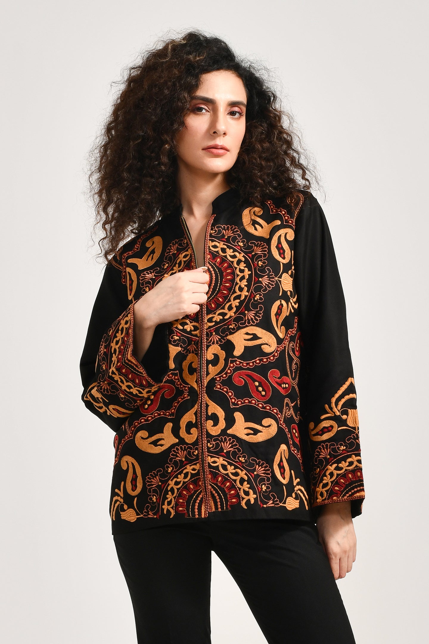 Midnight Majesty Cotton Jacket