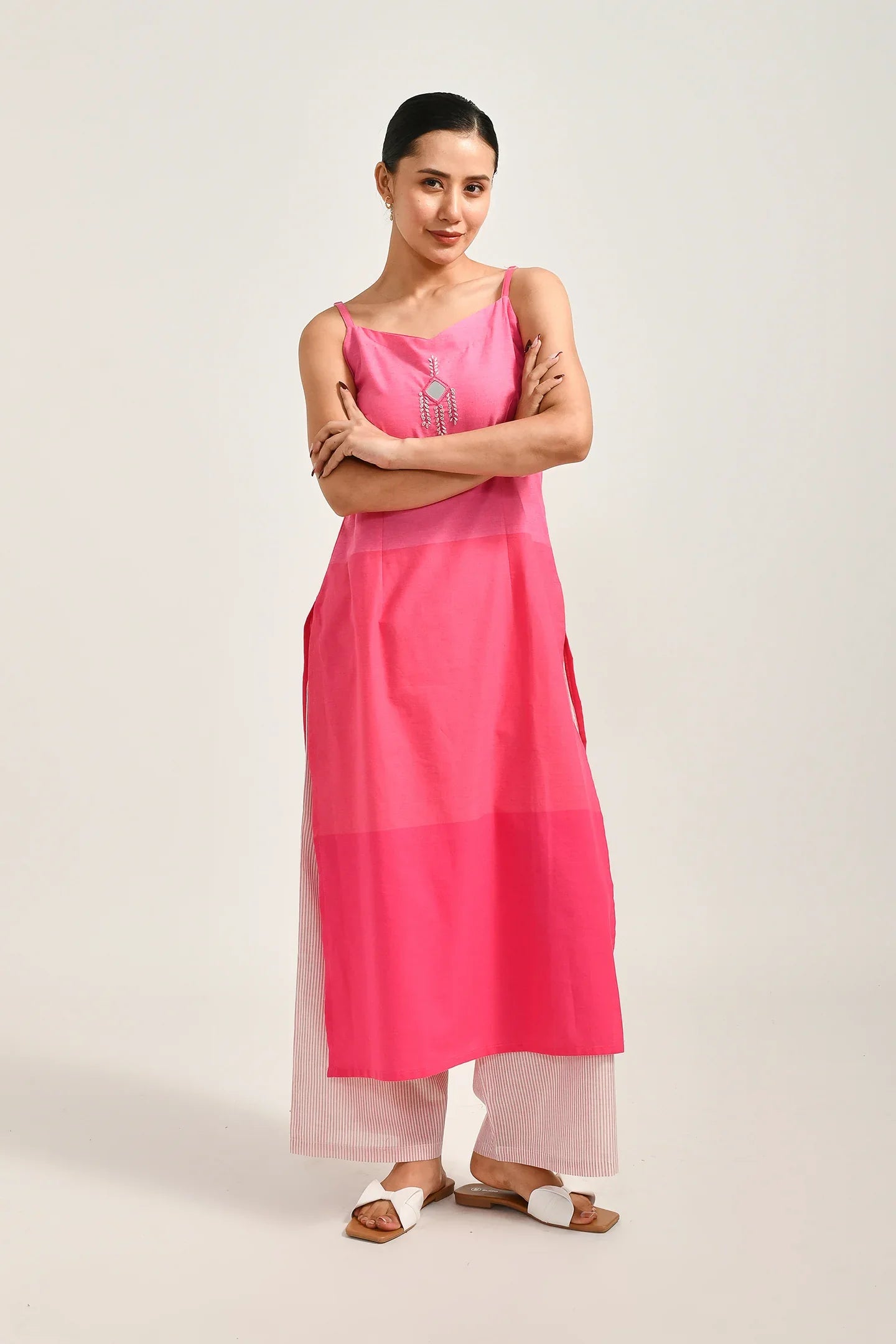 Pink Serenity Cotton Coords Set - Meerabella