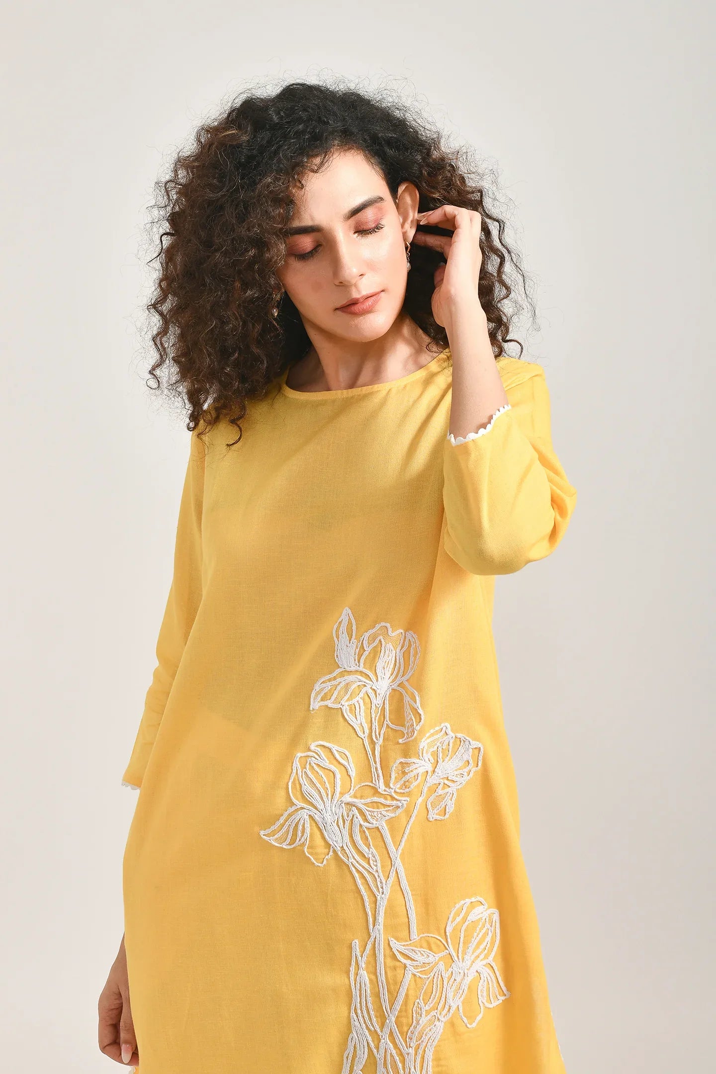 Radiant Yellow Cotton Coords Set - Meerabella