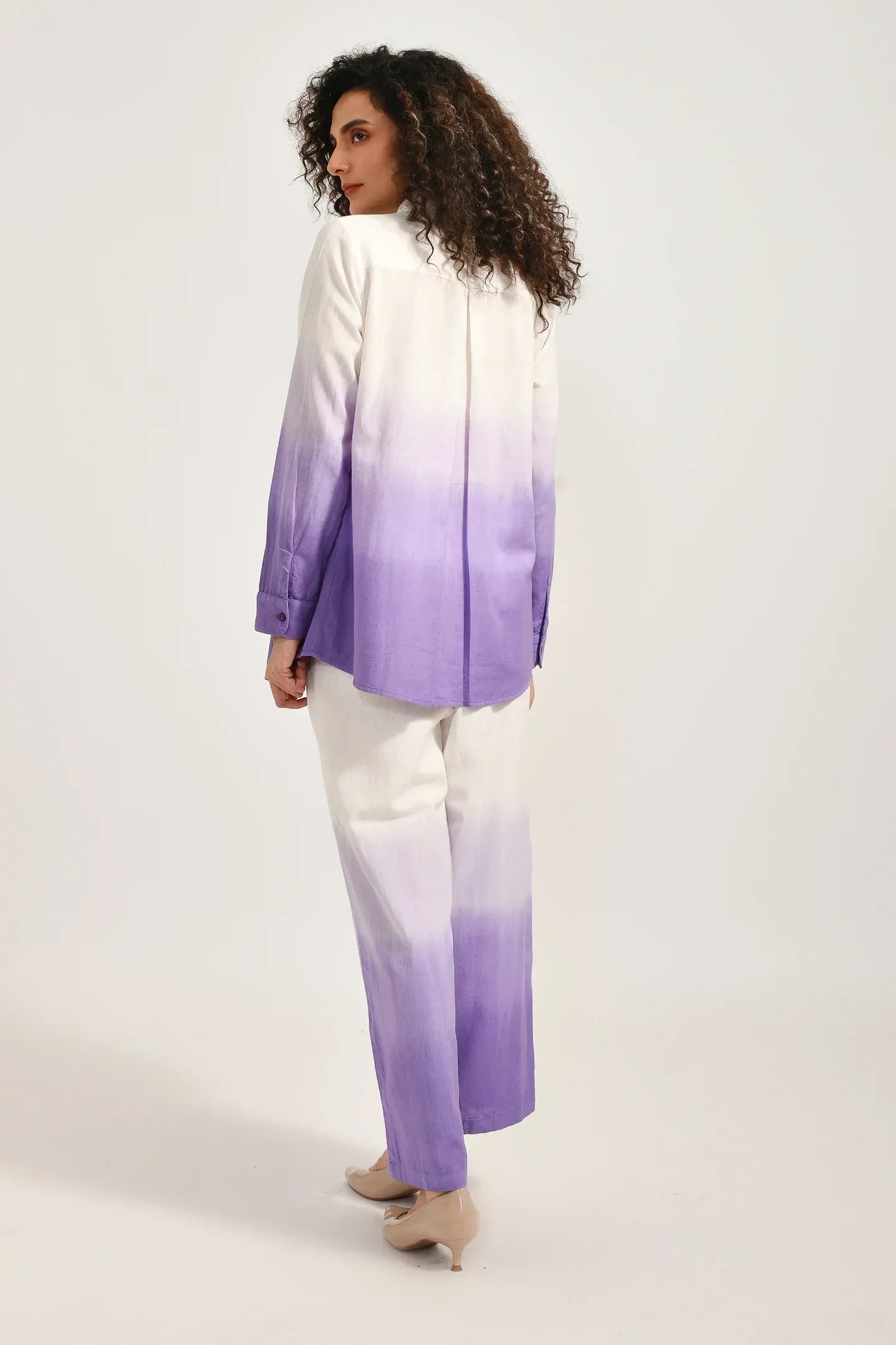 Violet Bloom Cotton Coords Set - Meerabella