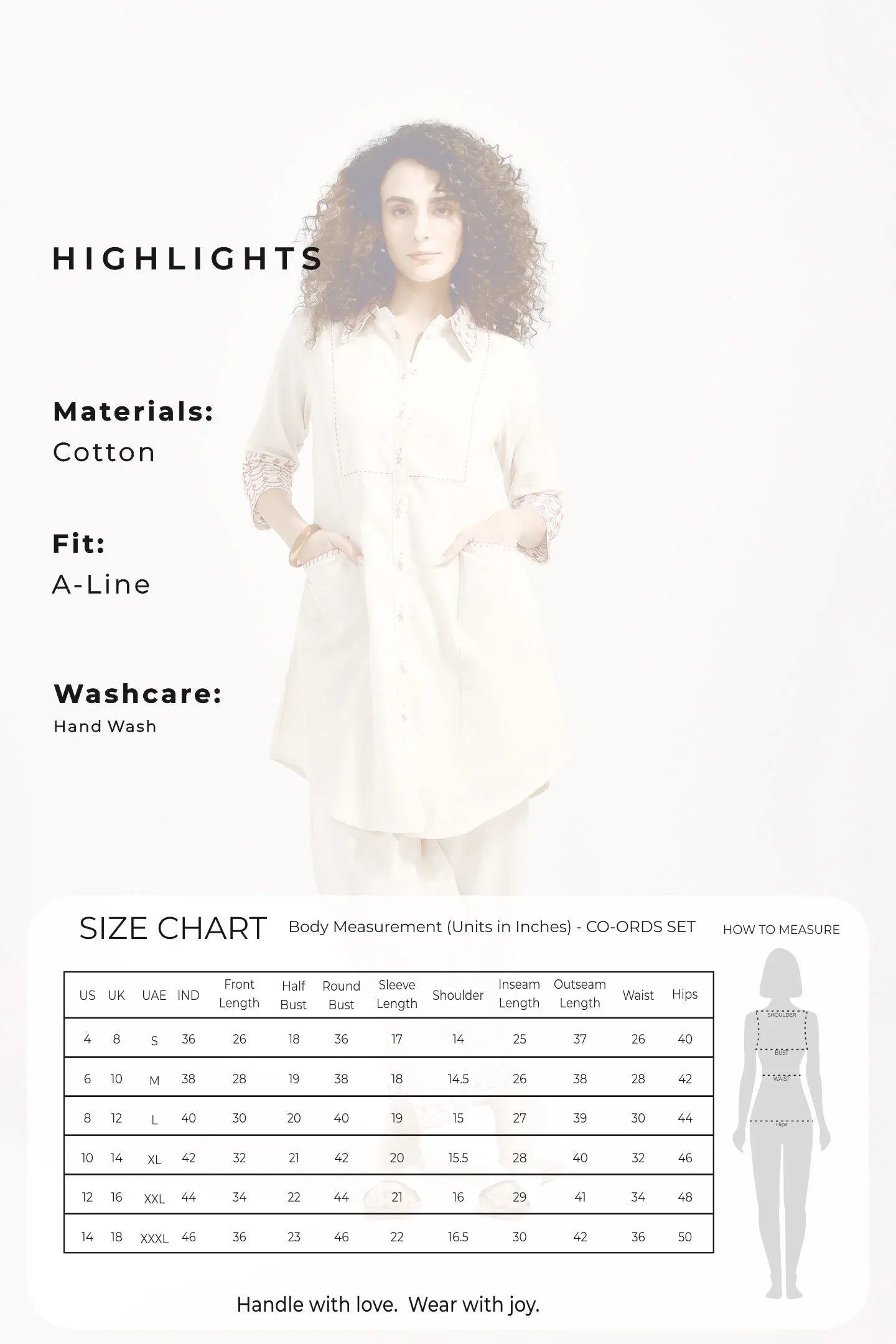 Cotton Creamy Luxe Coords Set - Meerabella