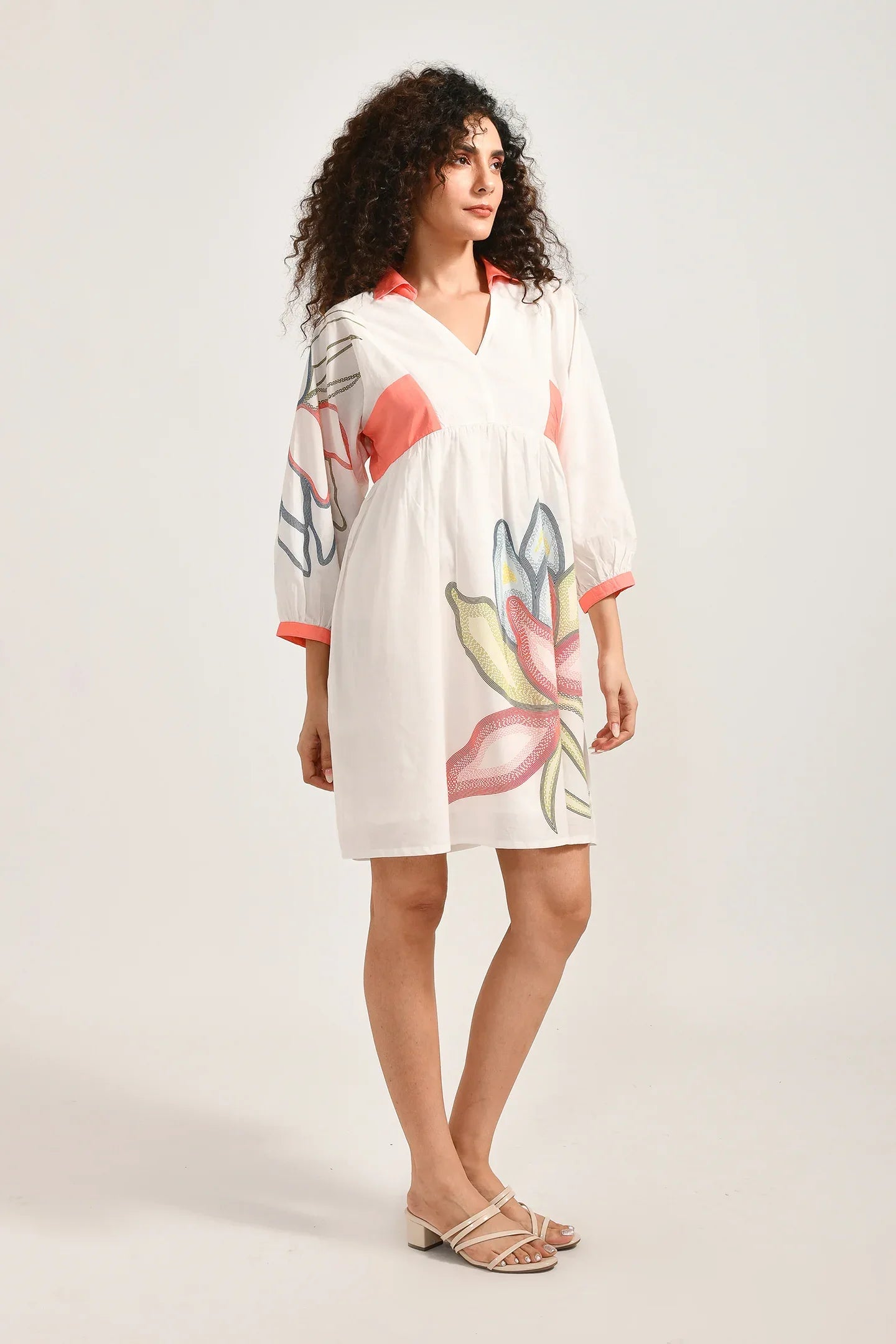 Pure Bloom Cotton Dress - Meerabella
