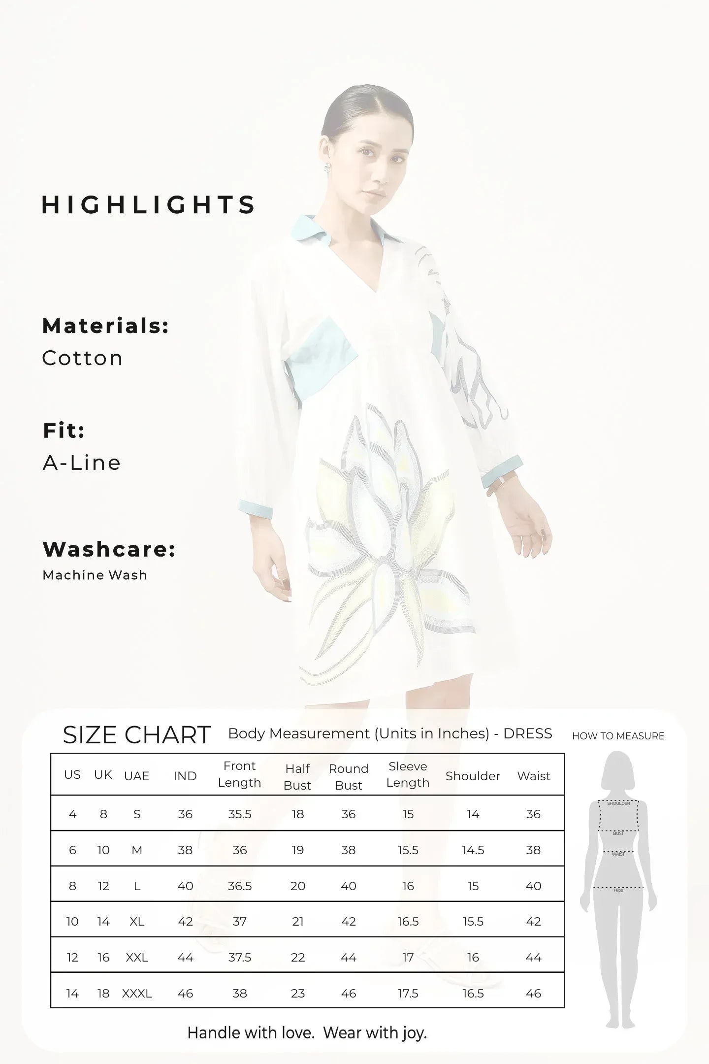 Azure Bloom White Dress - Meerabella