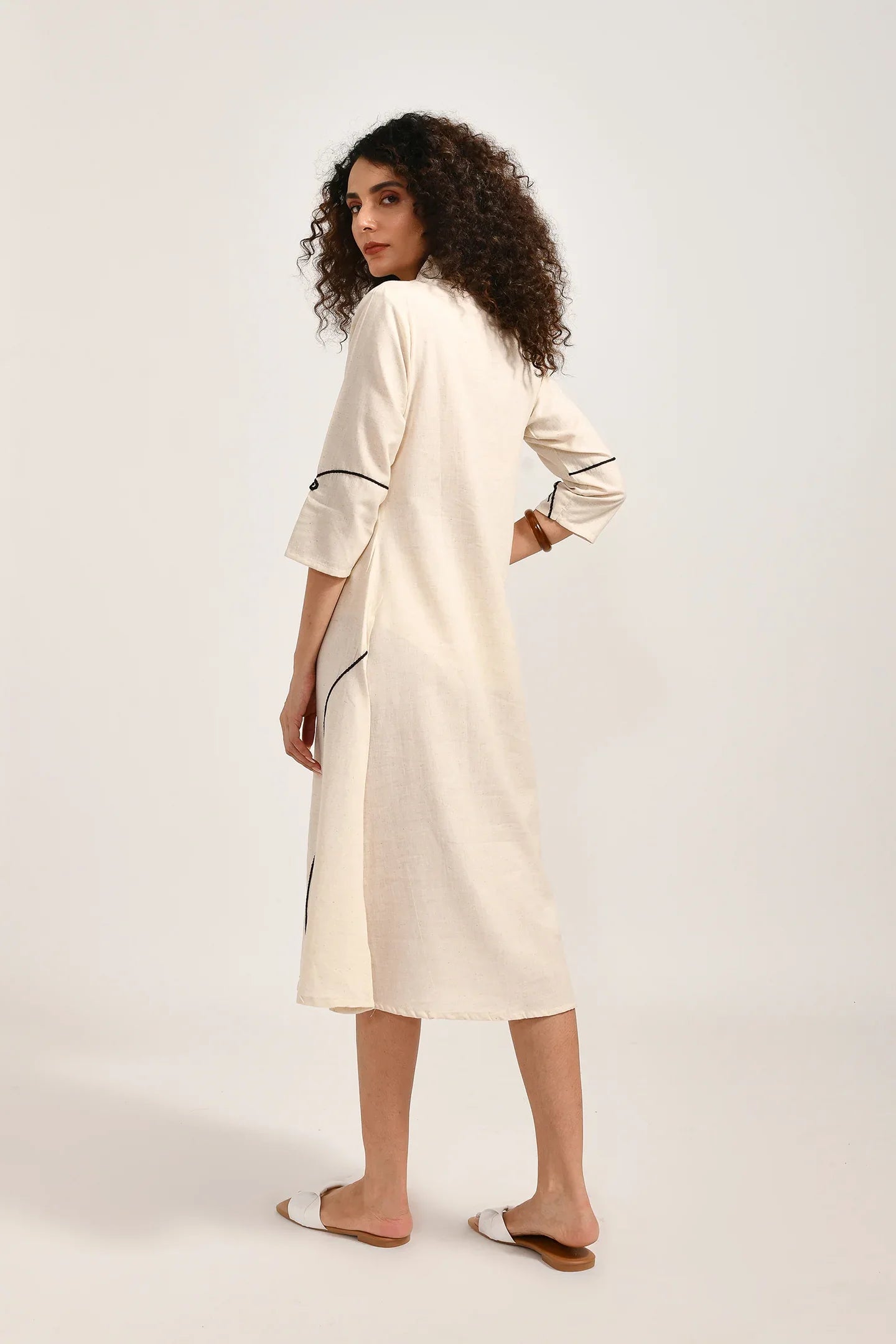 Flamingo Finesse Dress - Meerabella