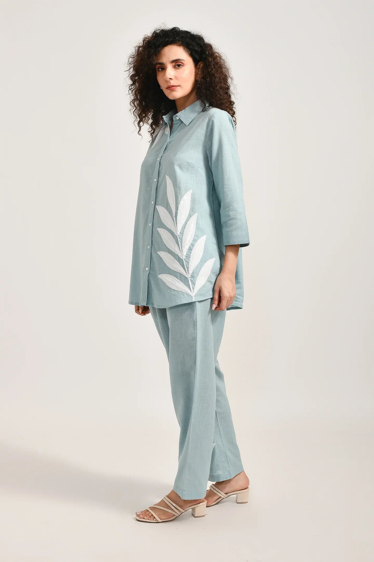 Sky Blossom Cotton Coords Set - Meerabella