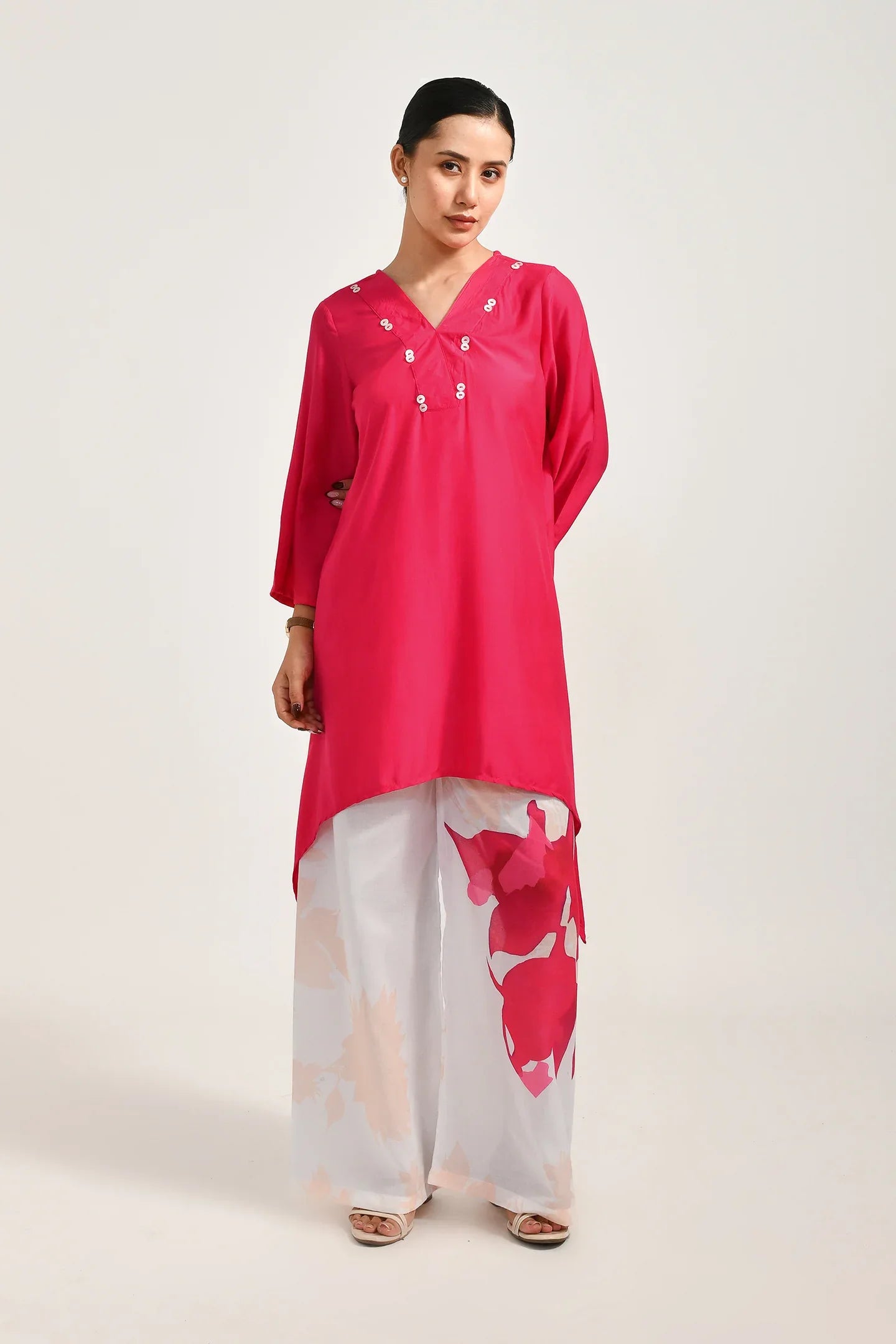 Flamingo Finesse Cotton Coords Set - Meerabella