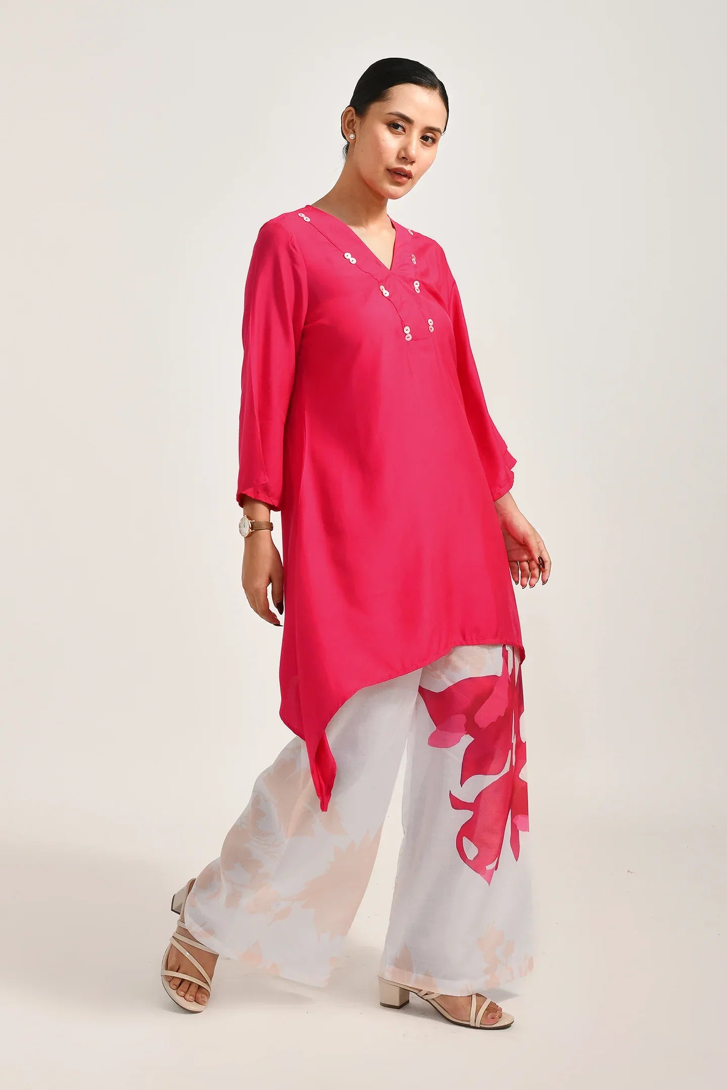Flamingo Finesse Cotton Coords Set - Meerabella