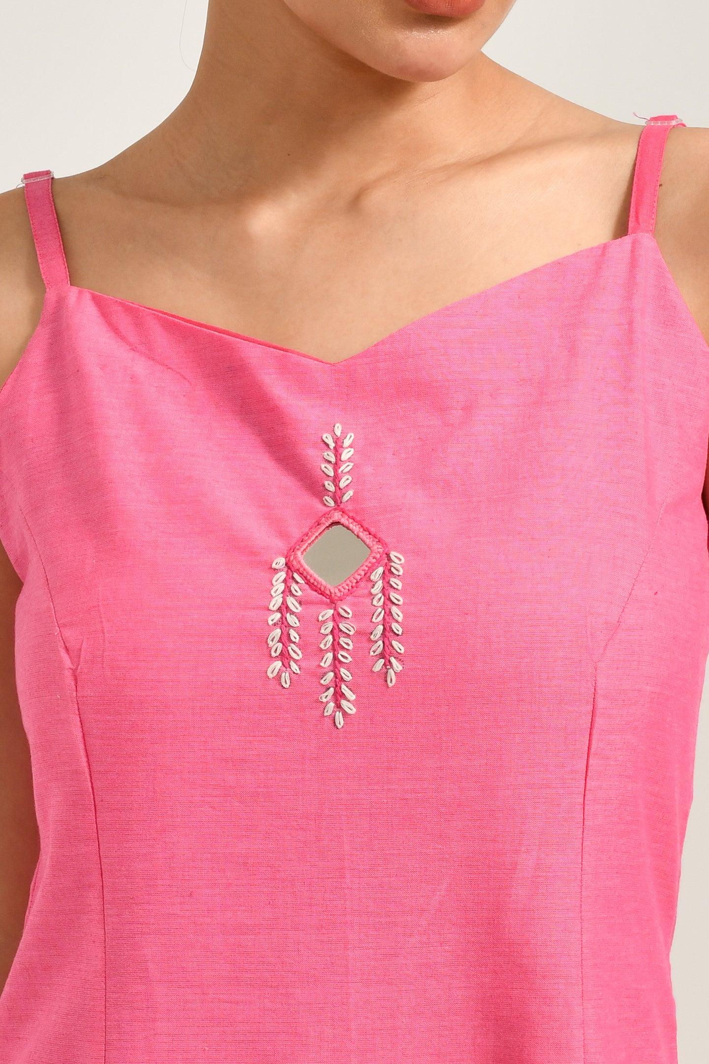Pink Serenity Cotton Coords Set - Meerabella
