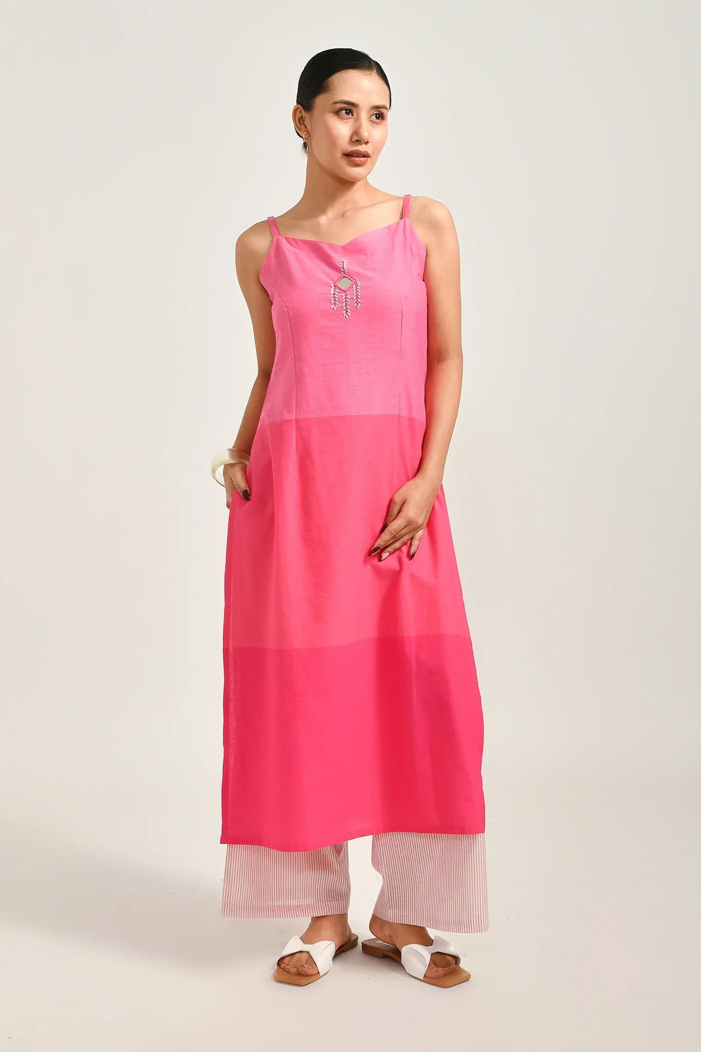 Pink Serenity Cotton Coords Set - Meerabella