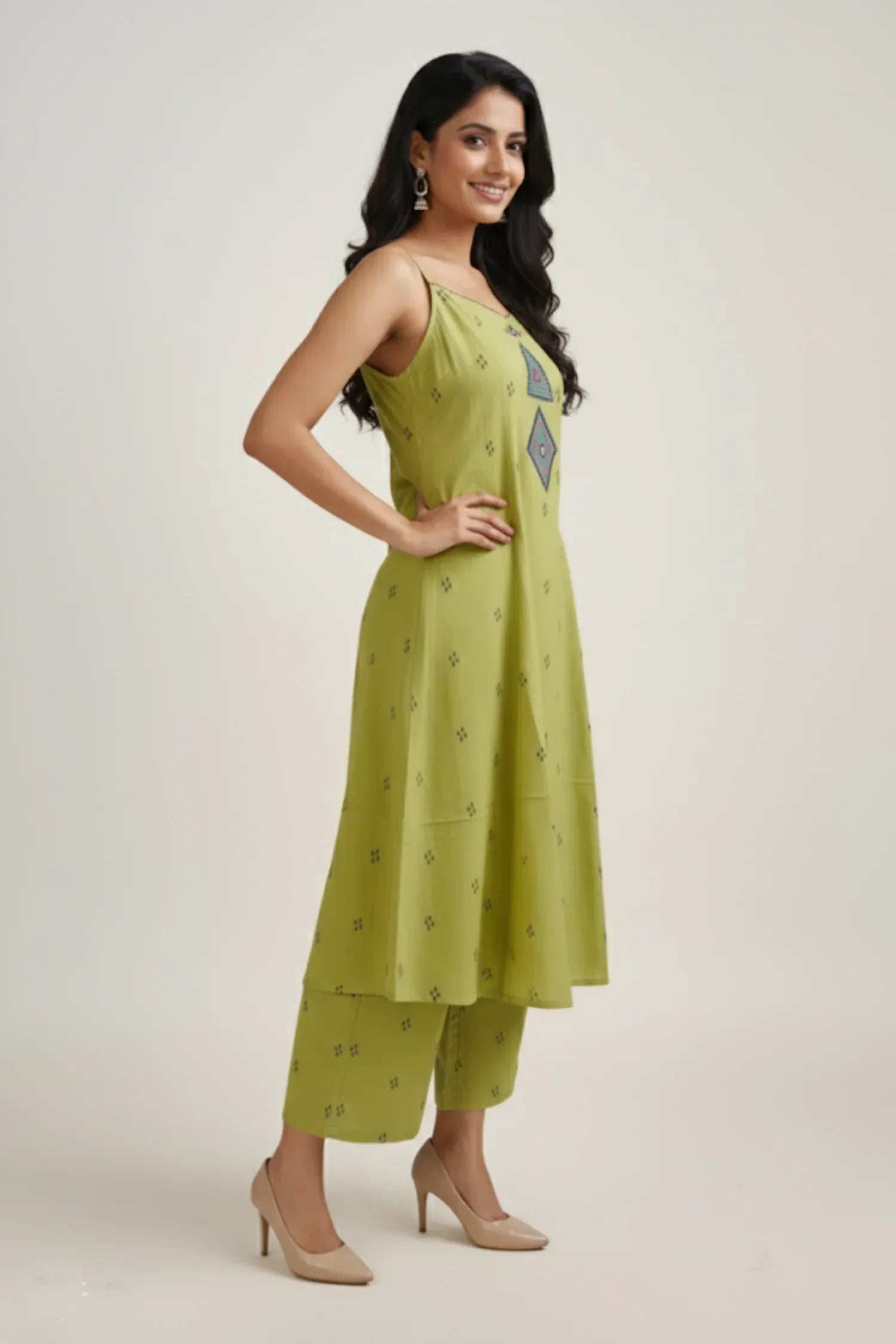 Verdant Harmony Cotton Coords Set - Meerabella