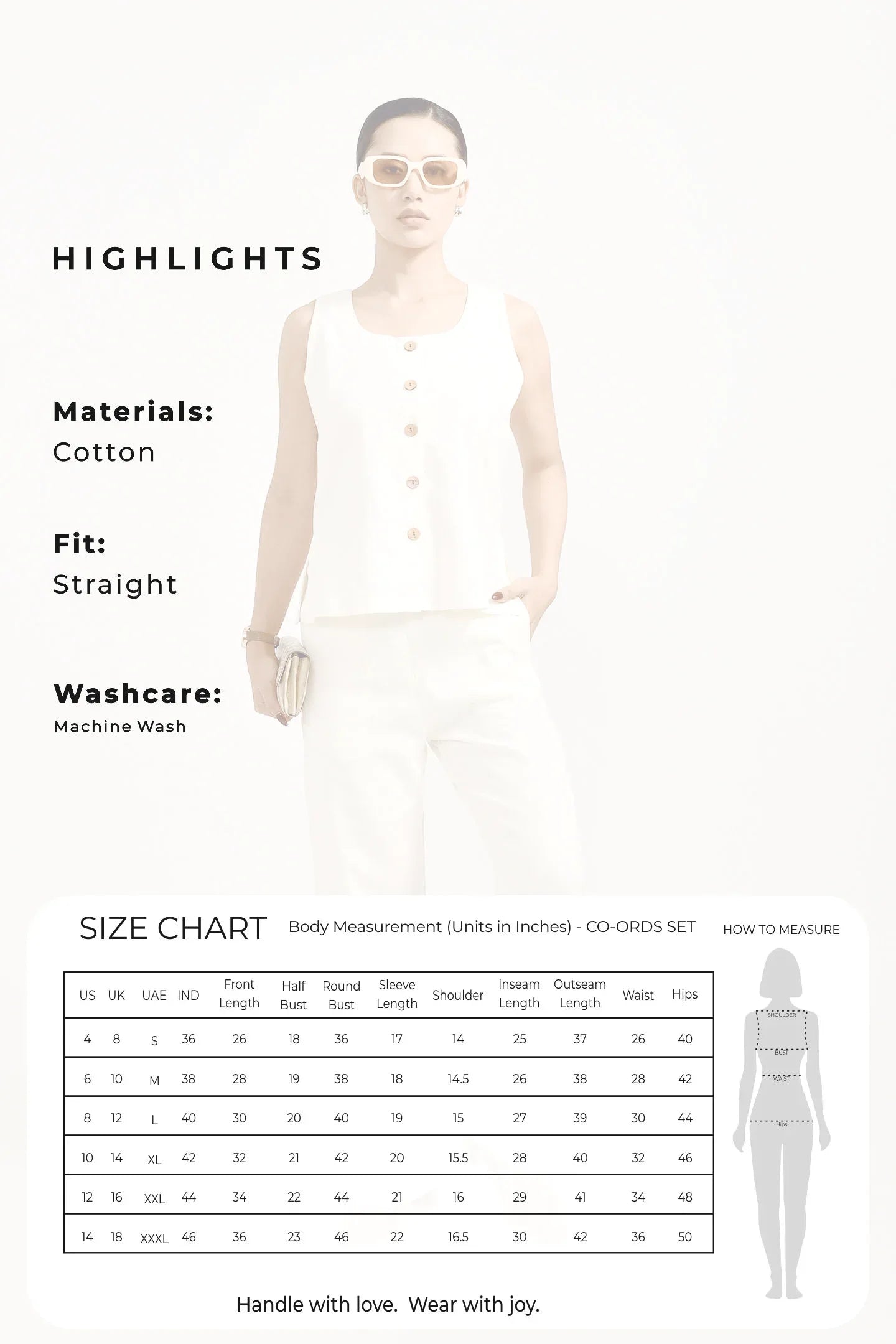 Purely Chic Cotton Coords Set - Meerabella