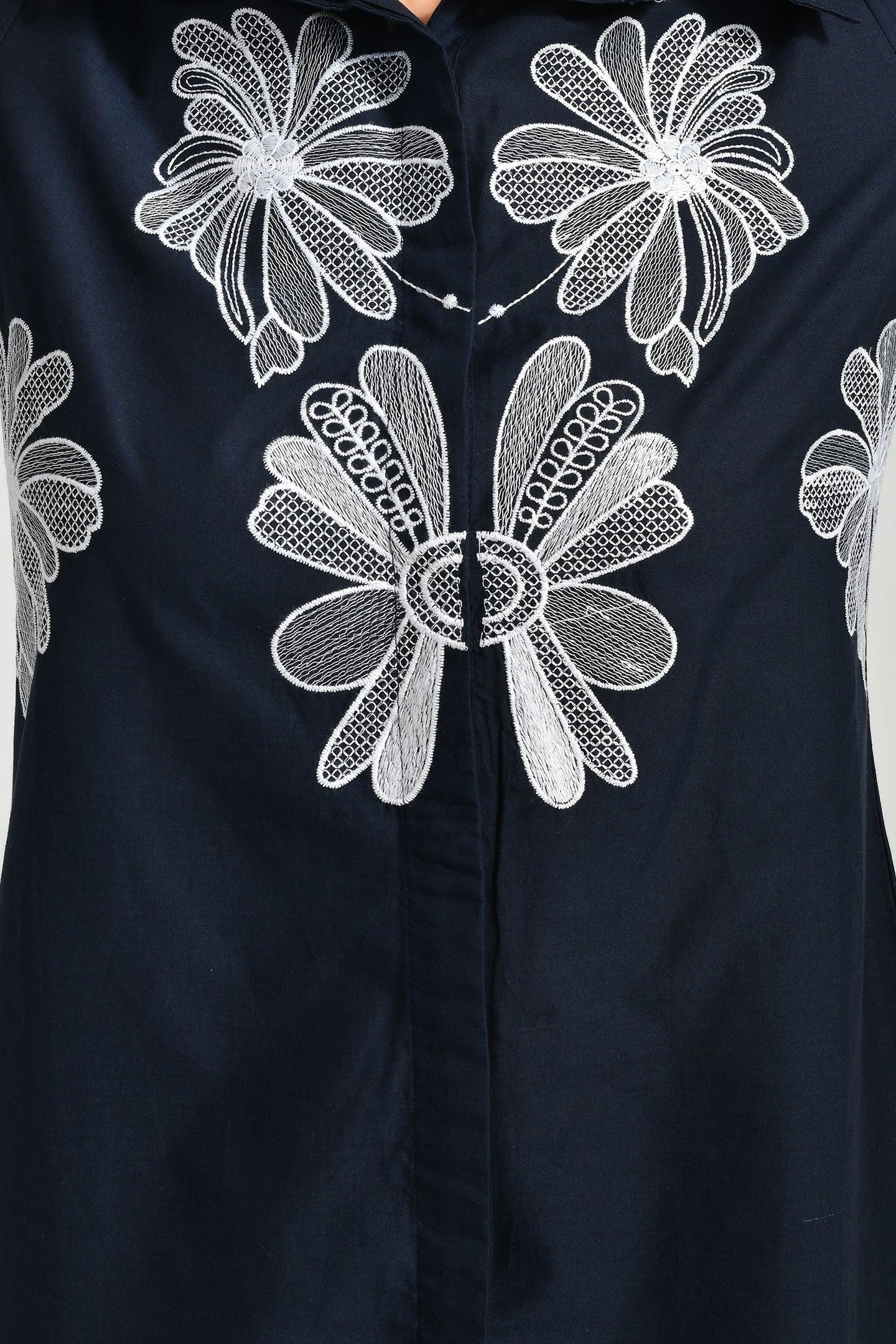 Blue Blossom Cotton Coords Set - Meerabella