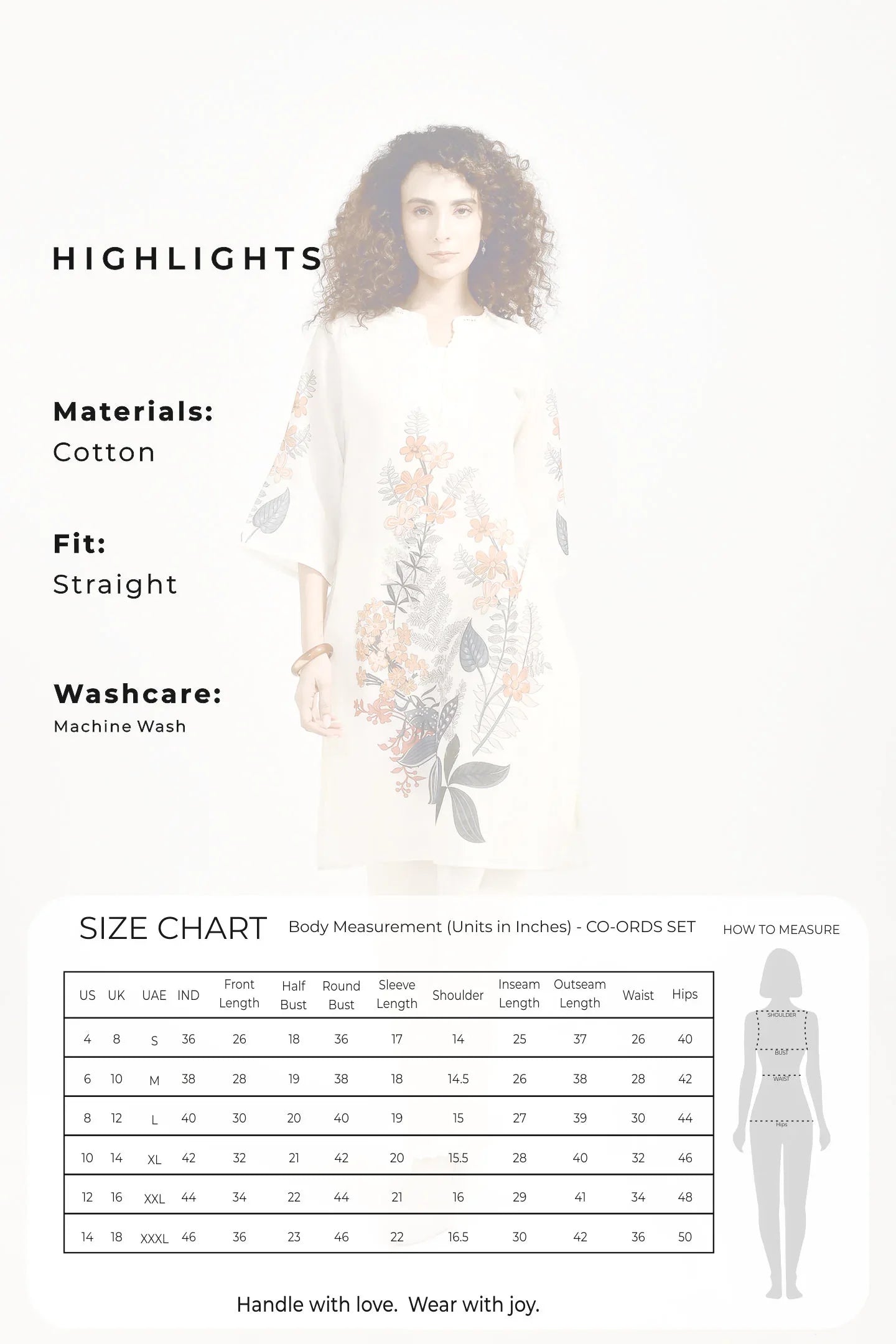 Purely Printed Cotton Coords Set - Meerabella