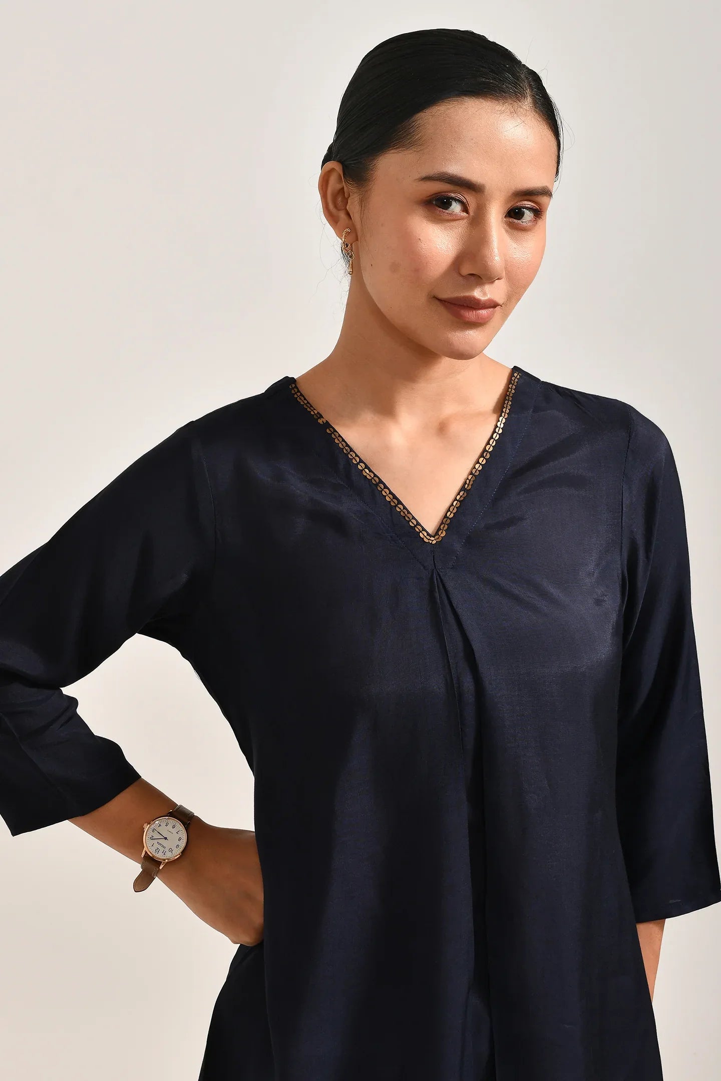 Skyward Style Blue Top - Meerabella