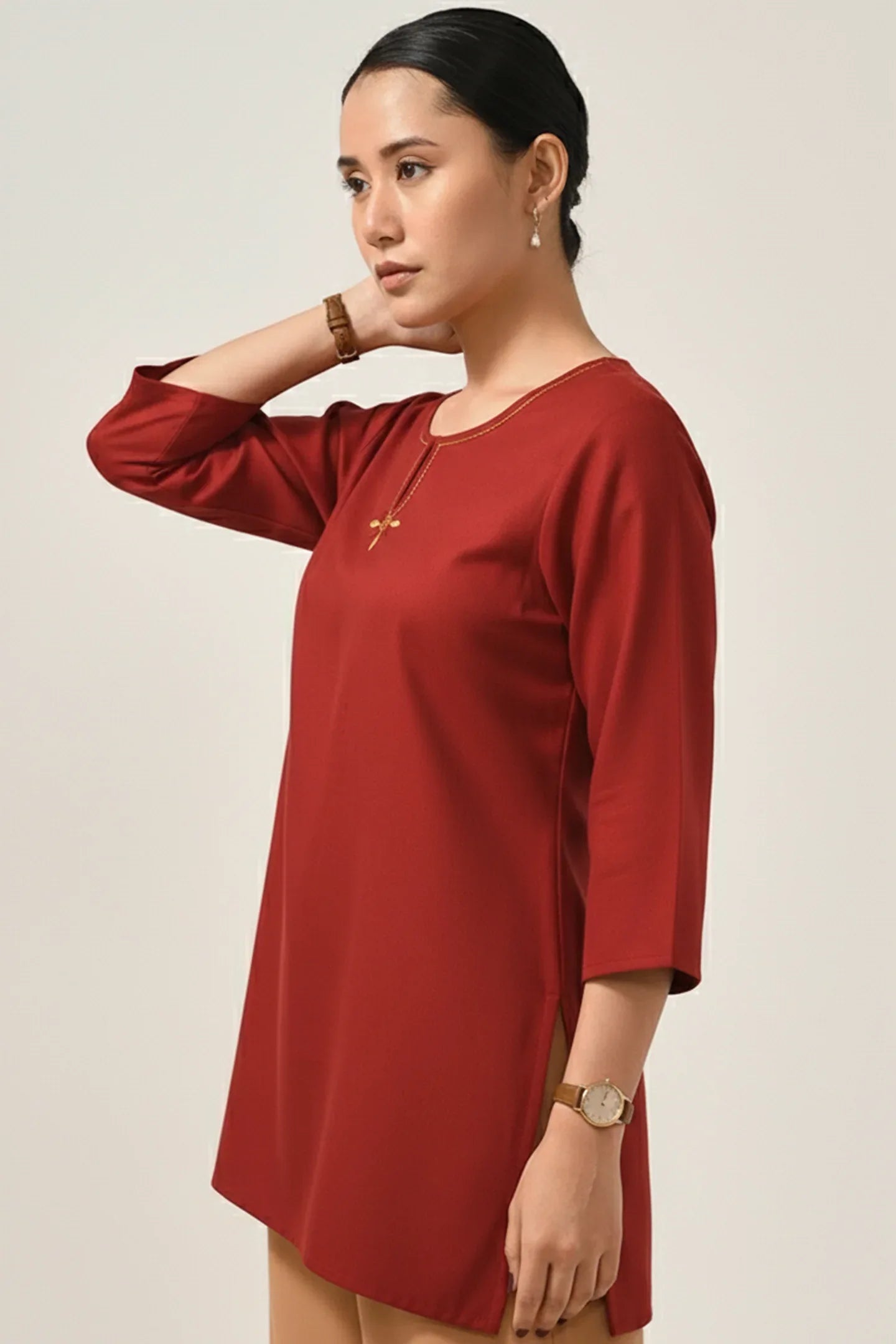 Crimson Classic Top - Meerabella