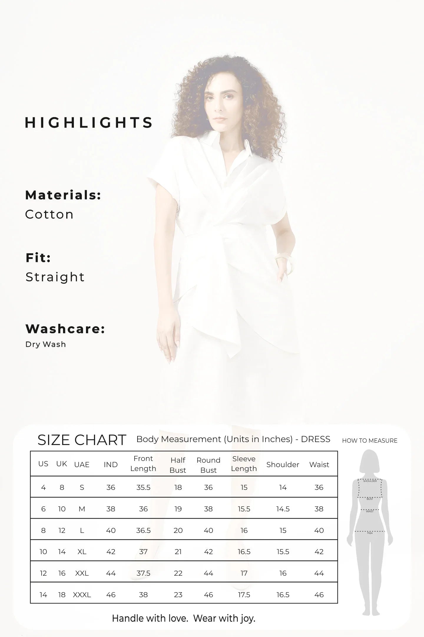 Crisp Elegance Cotton Dress - Meerabella