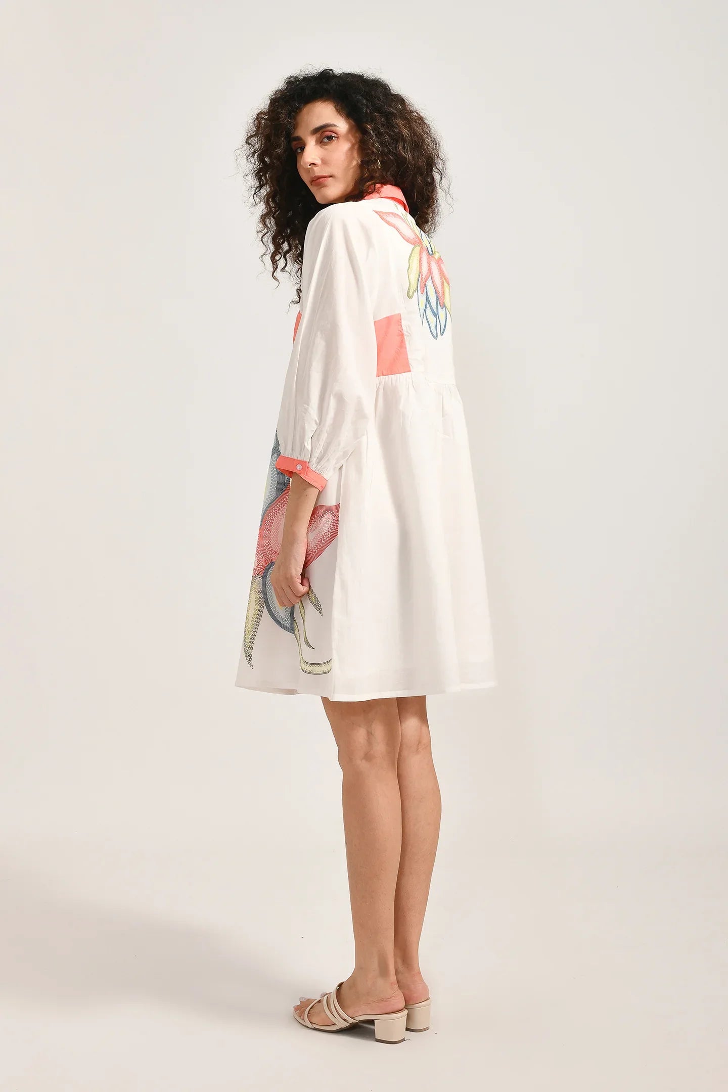 Pure Bloom Cotton Dress - Meerabella