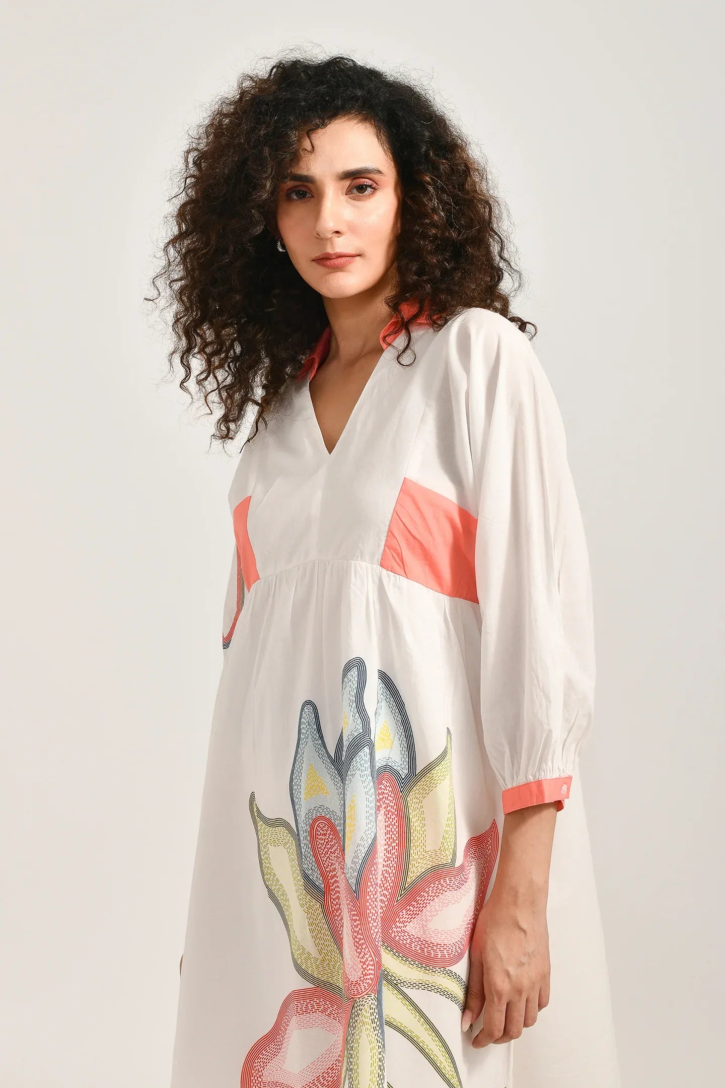 Pure Bloom Cotton Dress - Meerabella