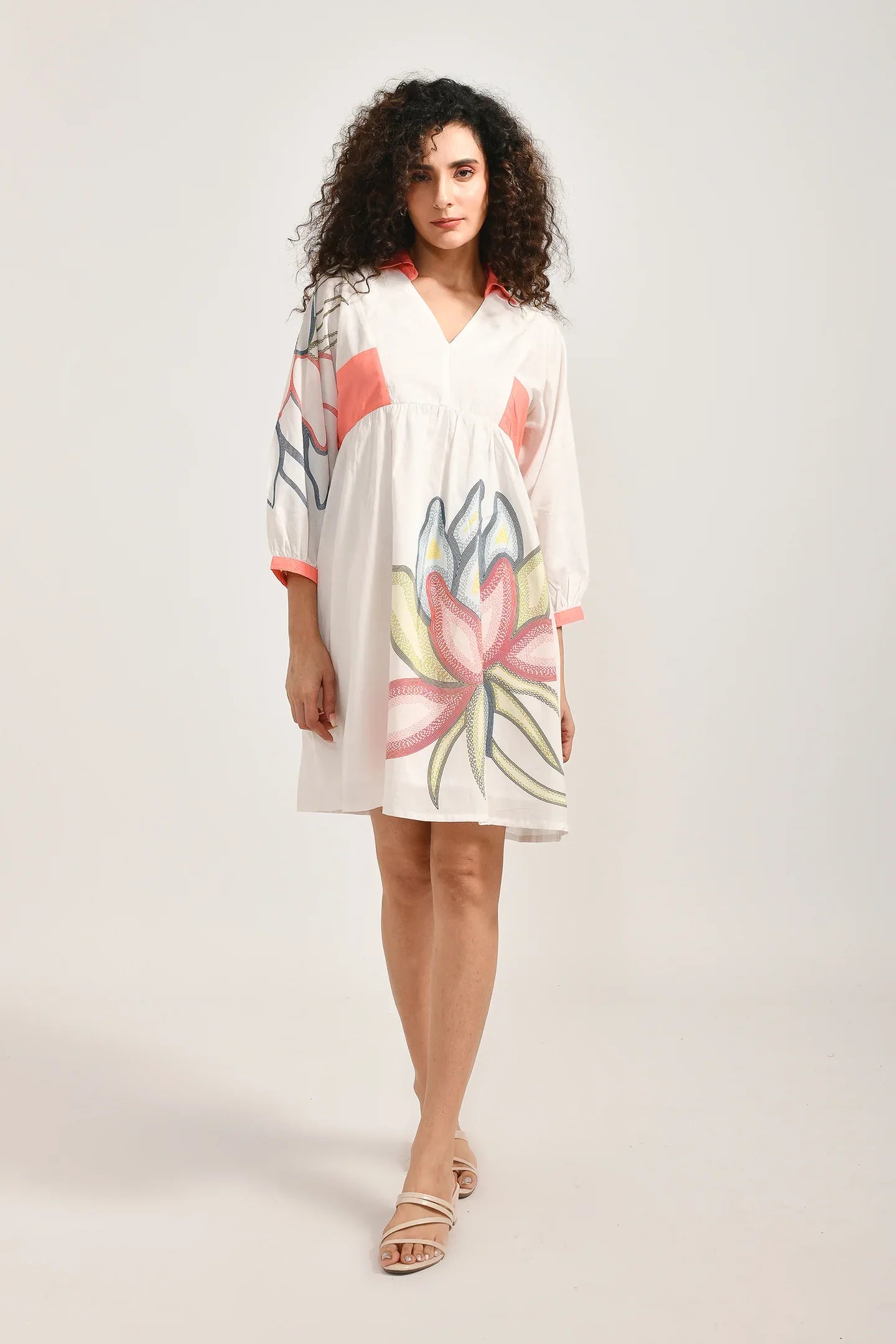 Pure Bloom Cotton Dress - Meerabella