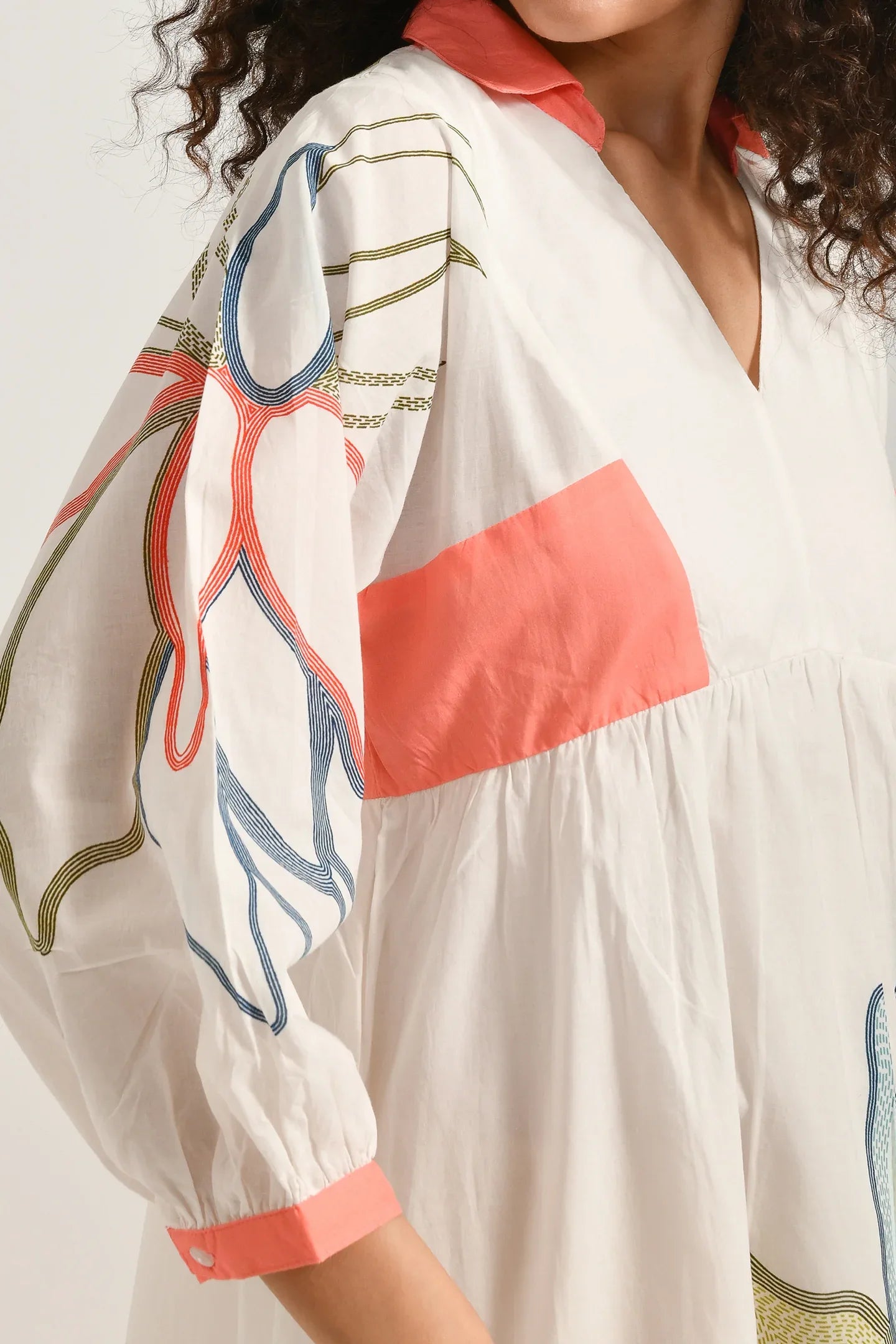 Pure Bloom Cotton Dress - Meerabella