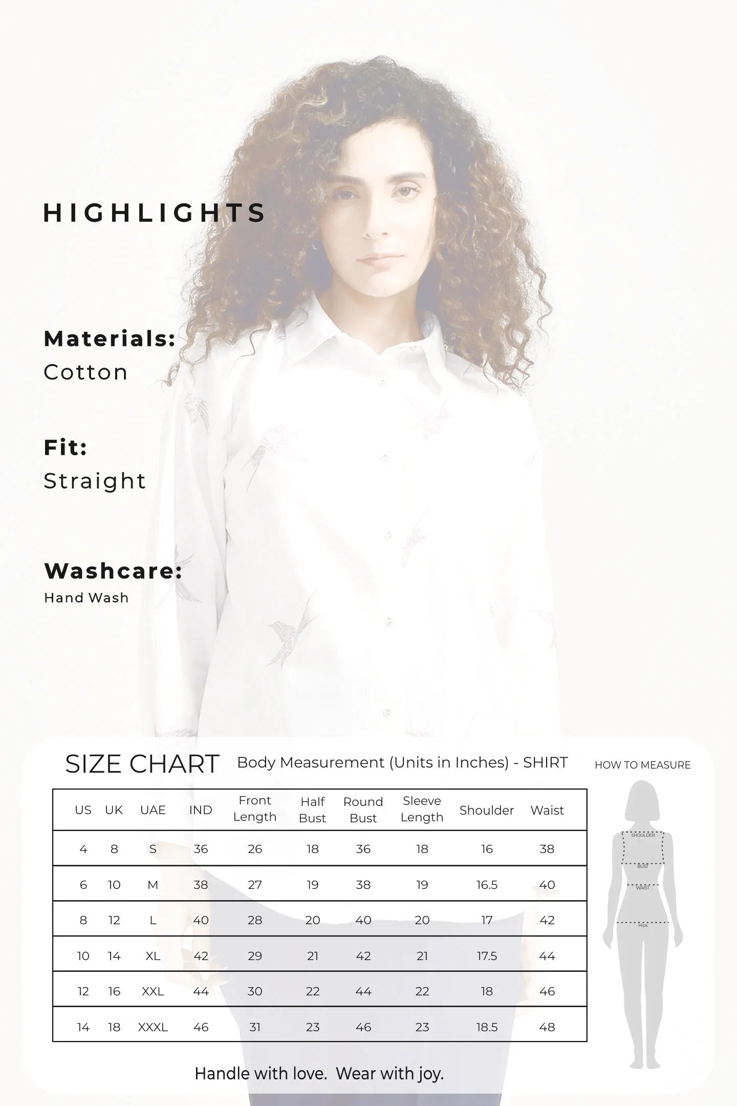 Feathered Whimsy Cotton Shirt - Meerabella