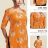 4 MEERABELLA Women Printed A-line Kurta