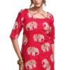MEERABELLA Women Printed A-line Kurta